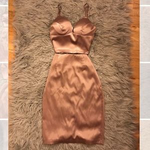 Charlotte Russe Two Piece Matching Skirt Set